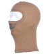 Balaclava 1-huls Mesh Khaki