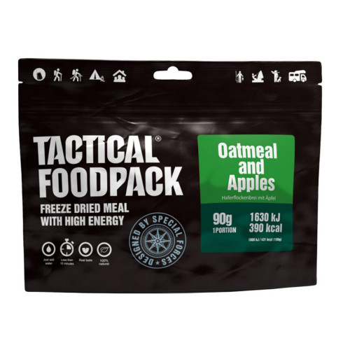 Tactical Foodpack Havregrød og æble 90g