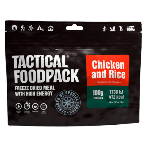 Tactical Foodpack Chicken and Rice 100g