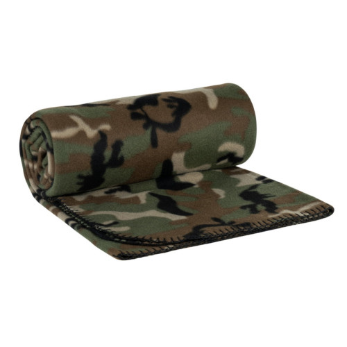 Fleece tæppe camouflage