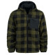 Sherpa Softshell jakke vendbar Black/Olive