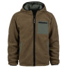 Reversible Sherpa Softshell Jacket Coyote/Ranger Green