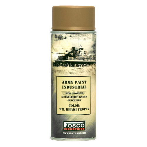 Fosco Army Paint - Spray maling 400 ml - Khaki Troben