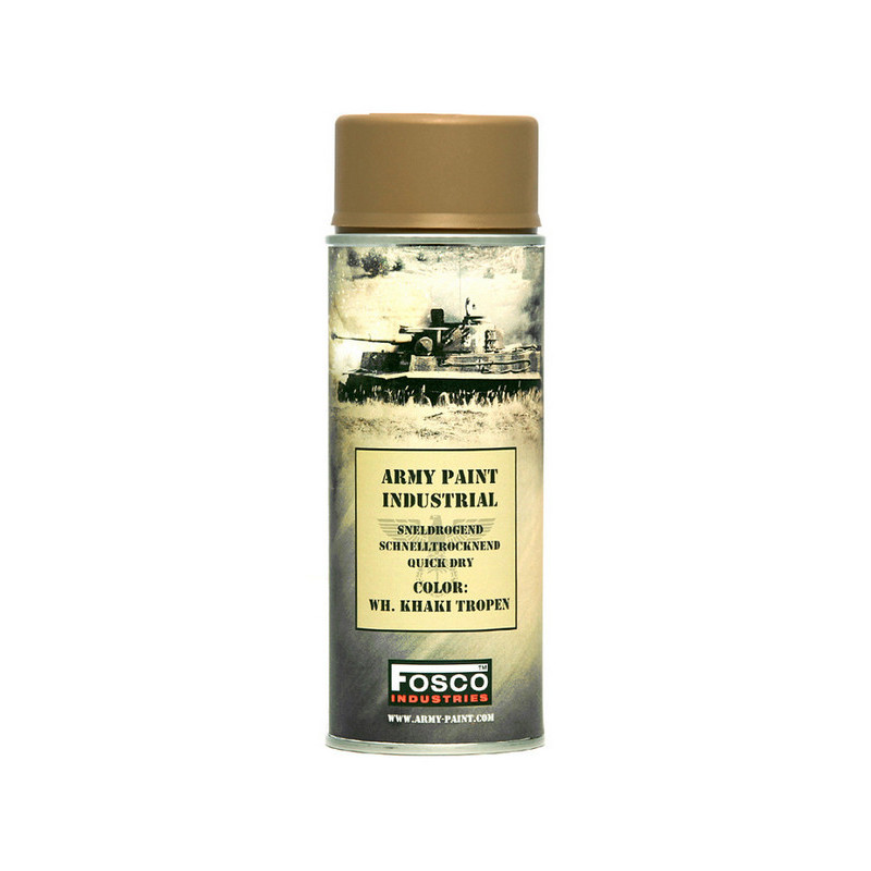 Fosco Army Paint - Spray maling 400 ml - Khaki Troben