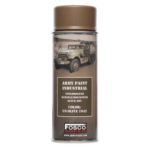 Fosco Army Paint - Spray maling 400 ml - US Olive