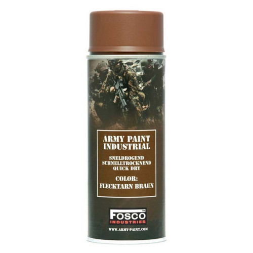 Fosco Army Paint - Spray maling 400 ml - Flecktarn Brown