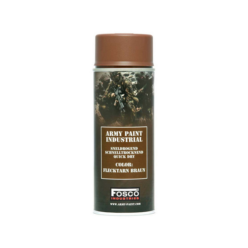 Fosco Army Paint - Spray maling 400 ml - Flecktarn Brown