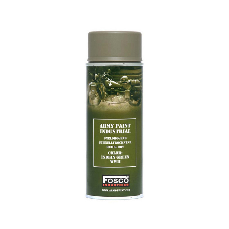 Fosco Army Paint - Spray maling 400 ml - Indian Green WW2