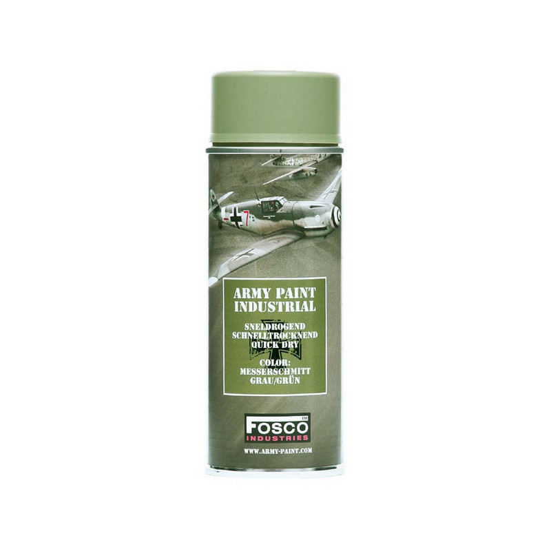 Spray maling 400 ml - Messerschmidt Grau/Grun