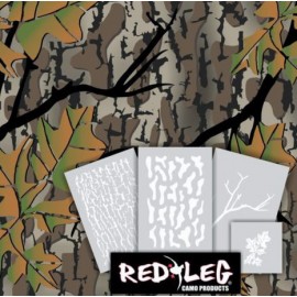 Fall Woods Camo stencil kit