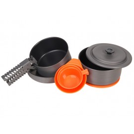 9 Pieces Ultimate Camping Cookset