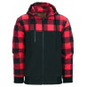 Lumbershell Jacket Black/Red